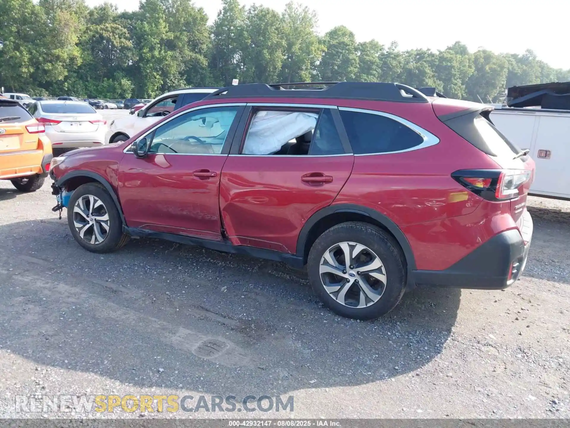 3 Photograph of a damaged car 4S4BTANC9M3130027 SUBARU OUTBACK 2021