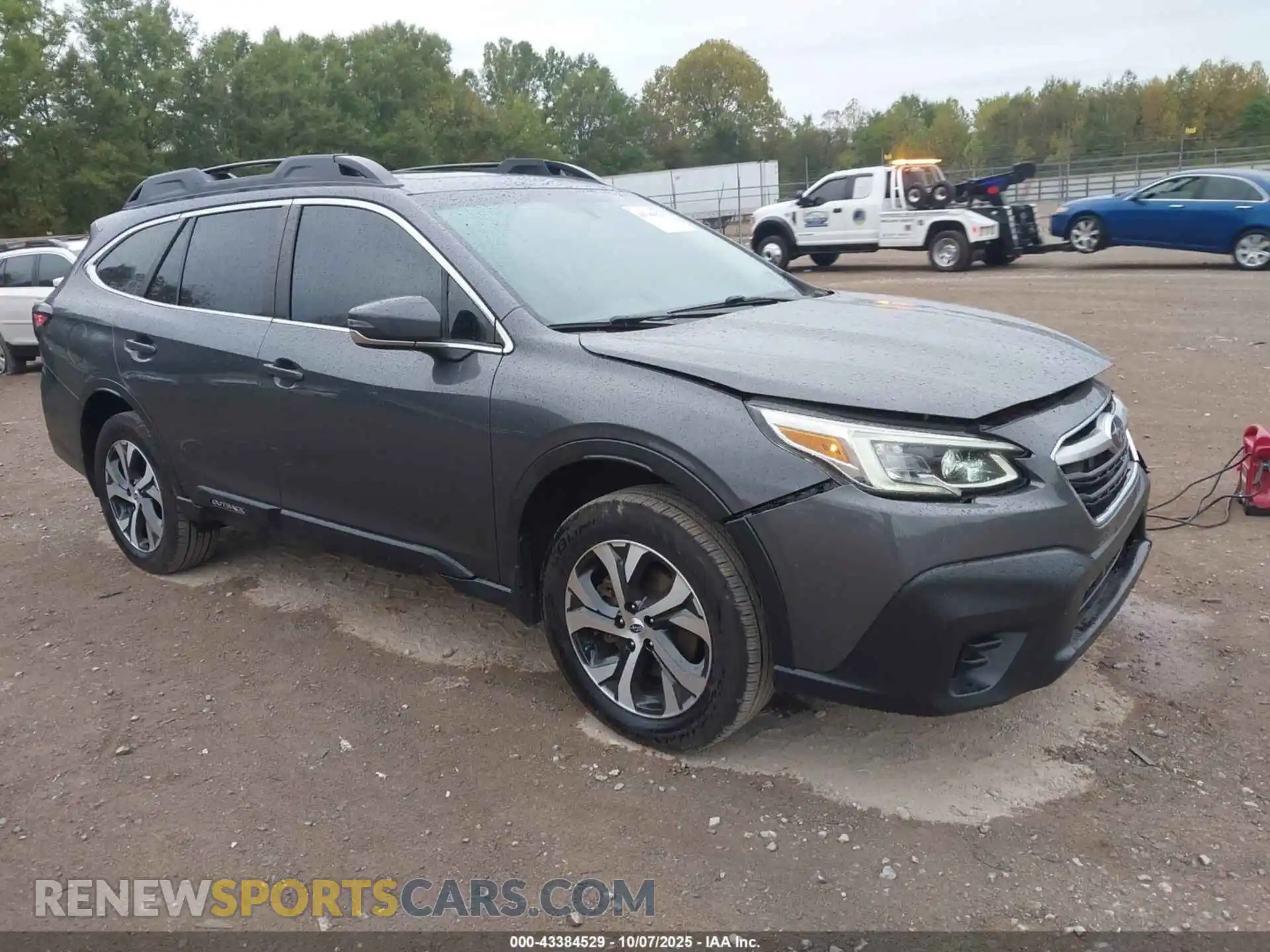 1 Photograph of a damaged car 4S4BTANC9M3154022 SUBARU OUTBACK 2021