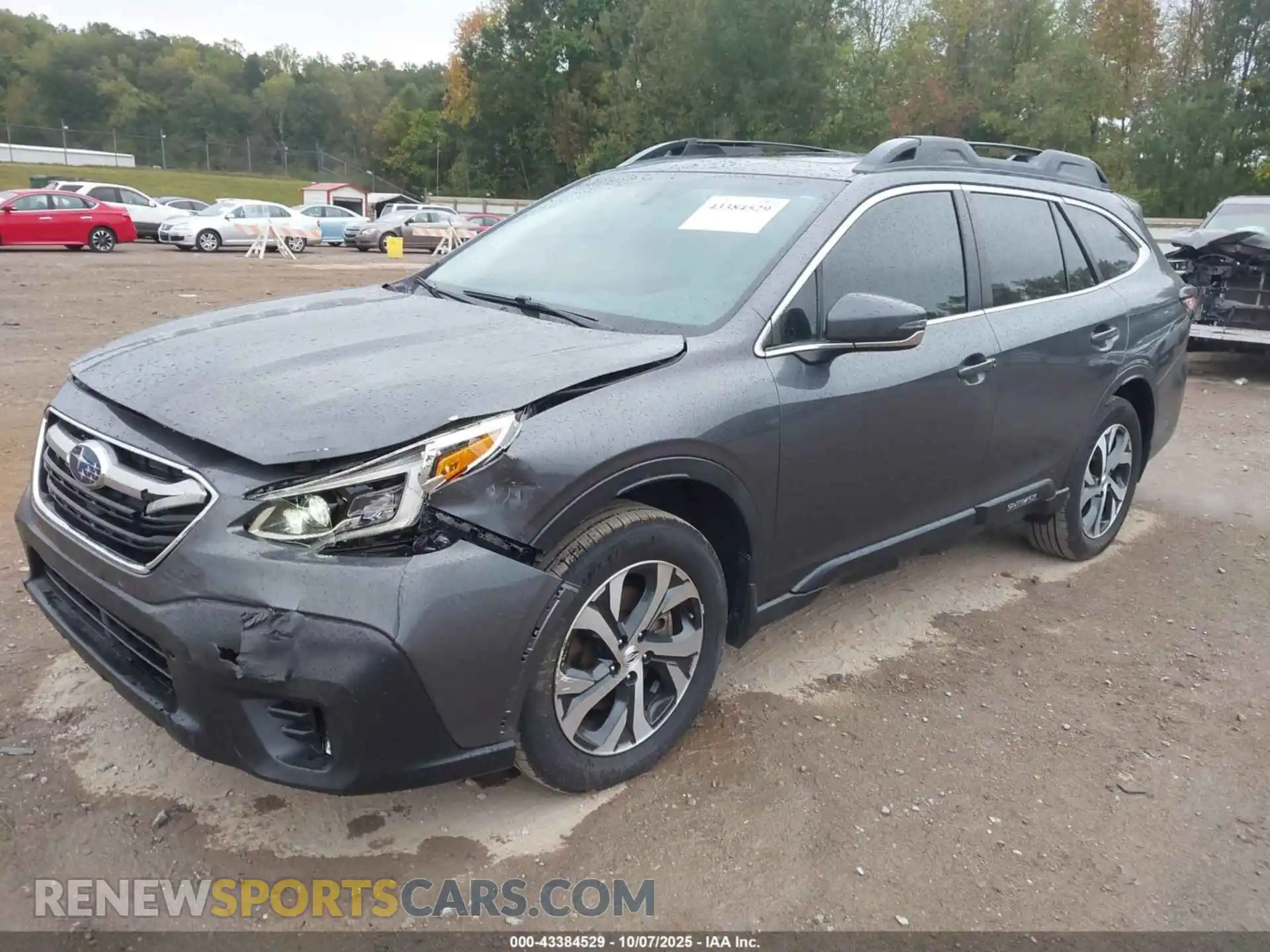 2 Photograph of a damaged car 4S4BTANC9M3154022 SUBARU OUTBACK 2021