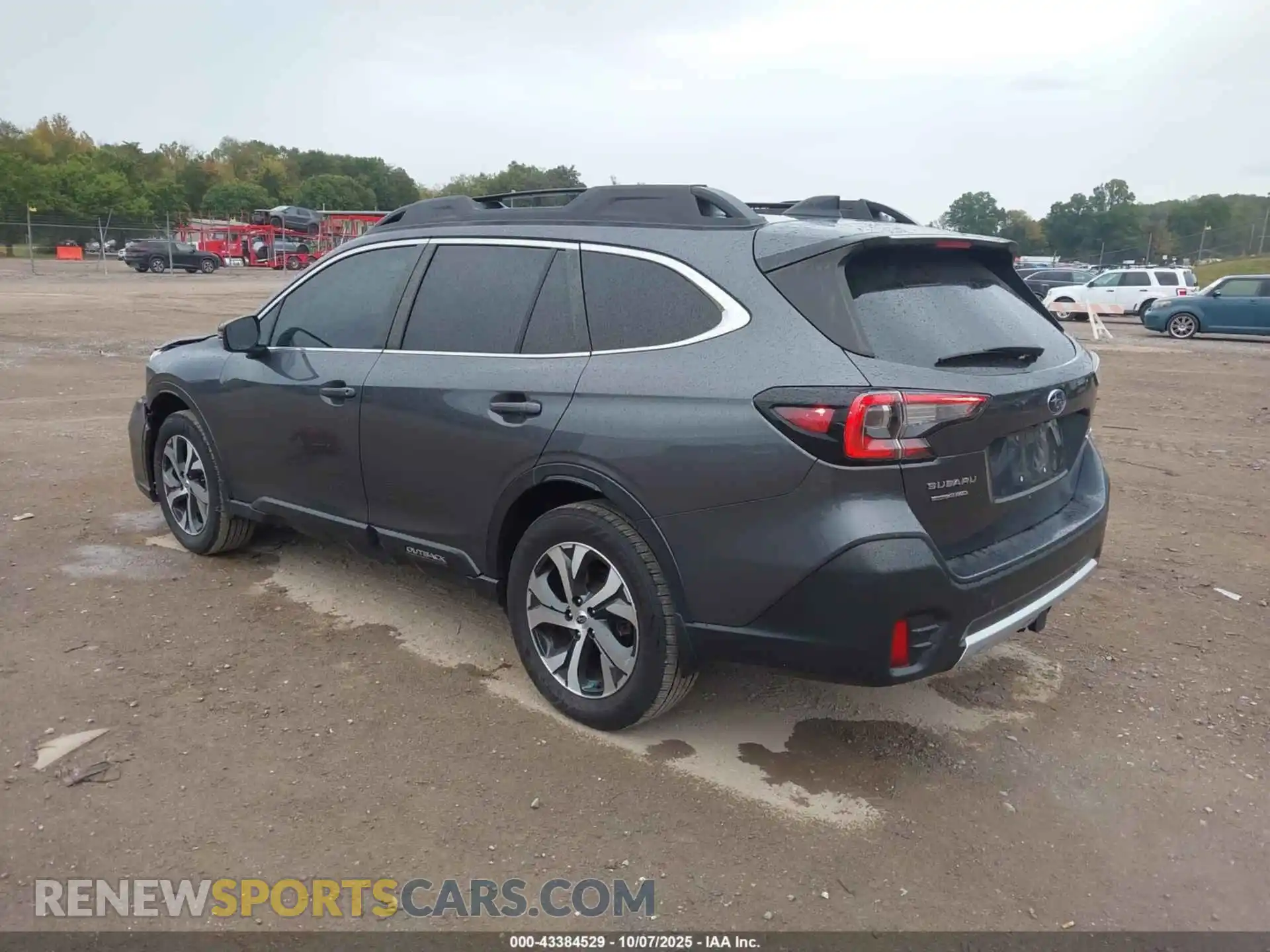 3 Photograph of a damaged car 4S4BTANC9M3154022 SUBARU OUTBACK 2021