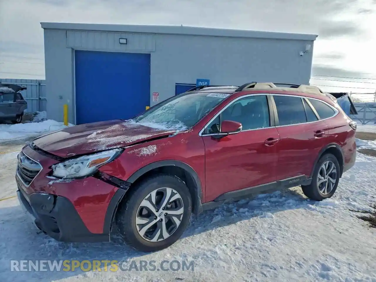 1 Фотография поврежденного автомобиля 4S4BTANC9M3156997 SUBARU OUTBACK 2021