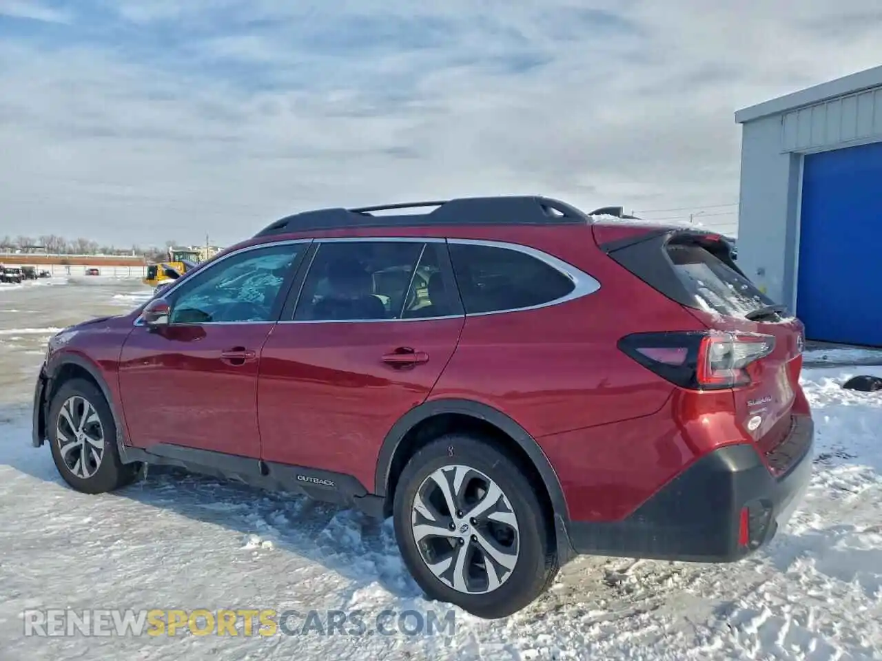 2 Фотография поврежденного автомобиля 4S4BTANC9M3156997 SUBARU OUTBACK 2021