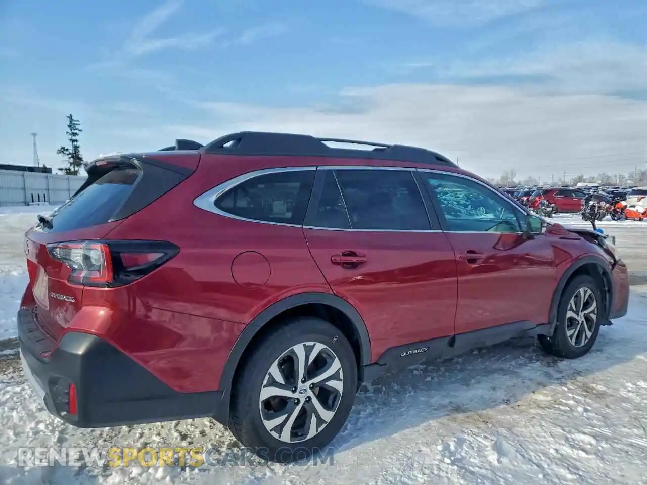 3 Фотография поврежденного автомобиля 4S4BTANC9M3156997 SUBARU OUTBACK 2021