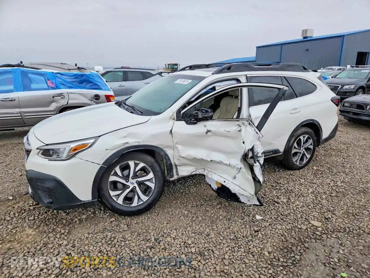 1 Photograph of a damaged car 4S4BTANC9M3157339 SUBARU OUTBACK 2021