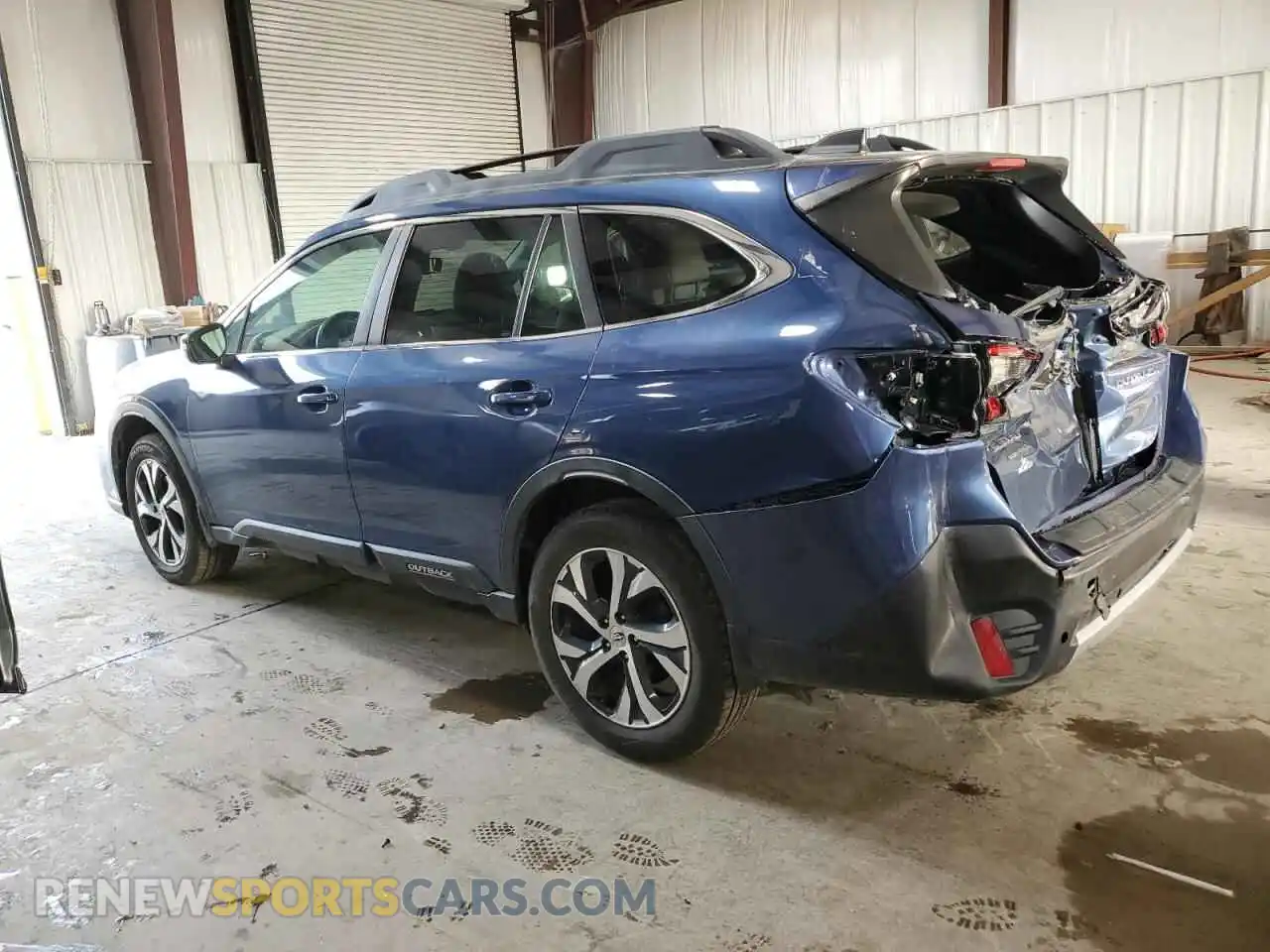 2 Photograph of a damaged car 4S4BTANC9M3175792 SUBARU OUTBACK 2021