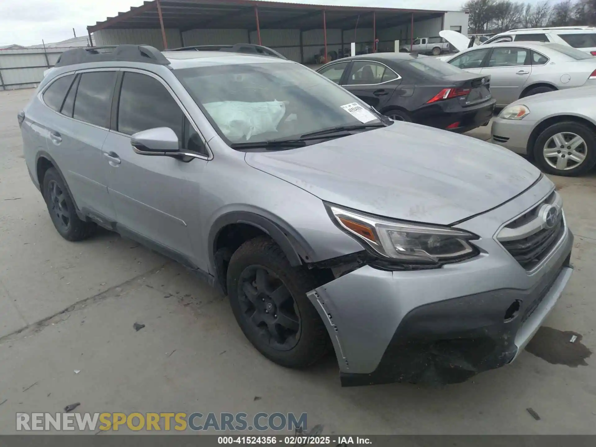 1 Photograph of a damaged car 4S4BTANC9M3198800 SUBARU OUTBACK 2021