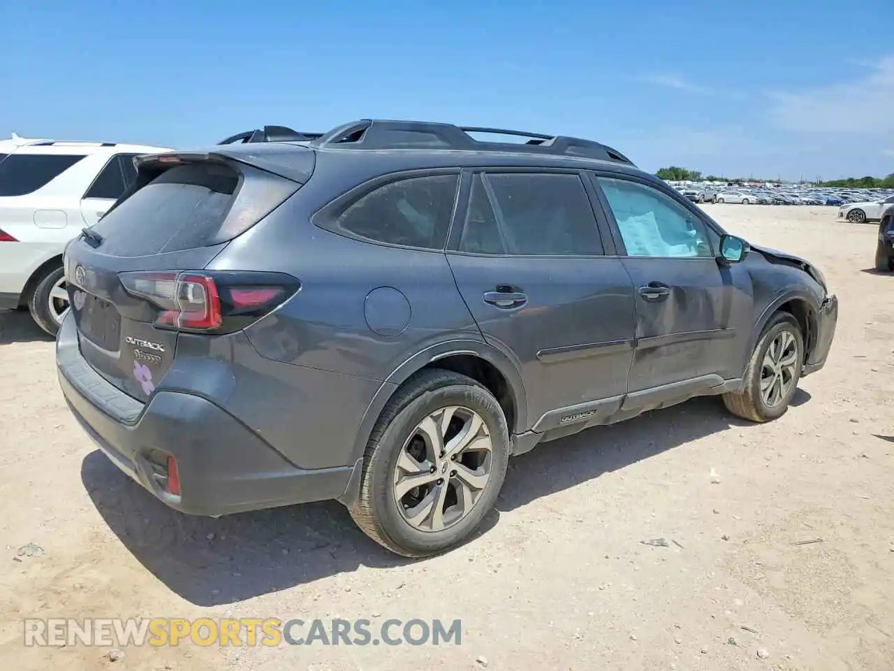 3 Photograph of a damaged car 4S4BTANCXM3162288 SUBARU OUTBACK 2021