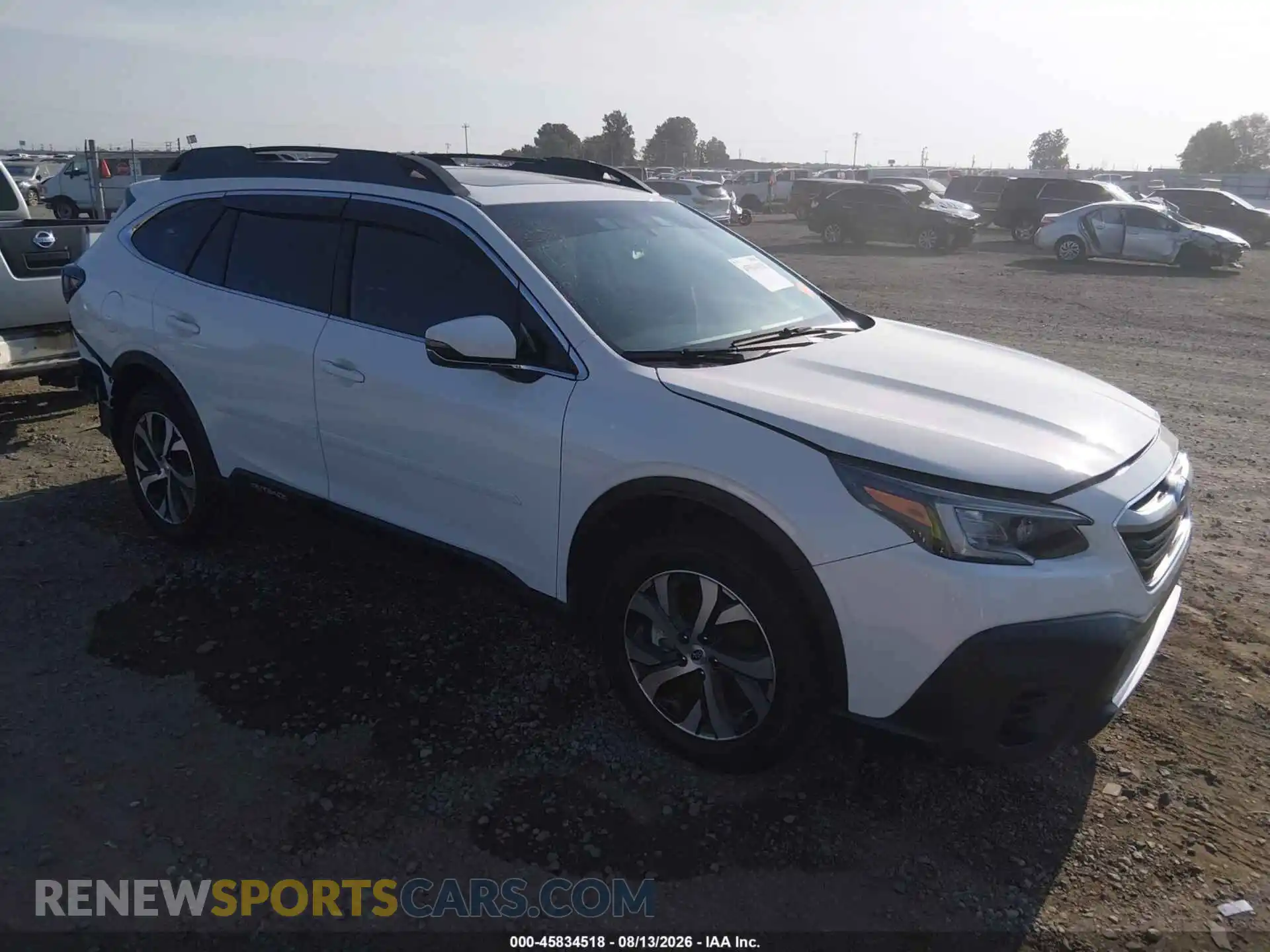 1 Photograph of a damaged car 4S4BTANCXM3171198 SUBARU OUTBACK 2021