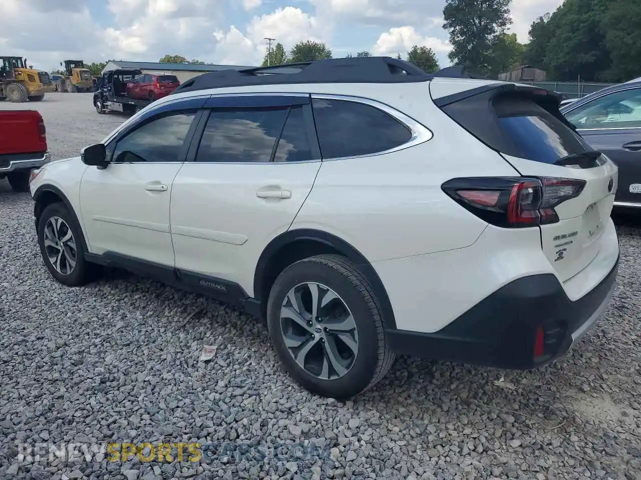 2 fotografías del automóvil dañado 4S4BTANCXM3184808 SUBARU OUTBACK 2021