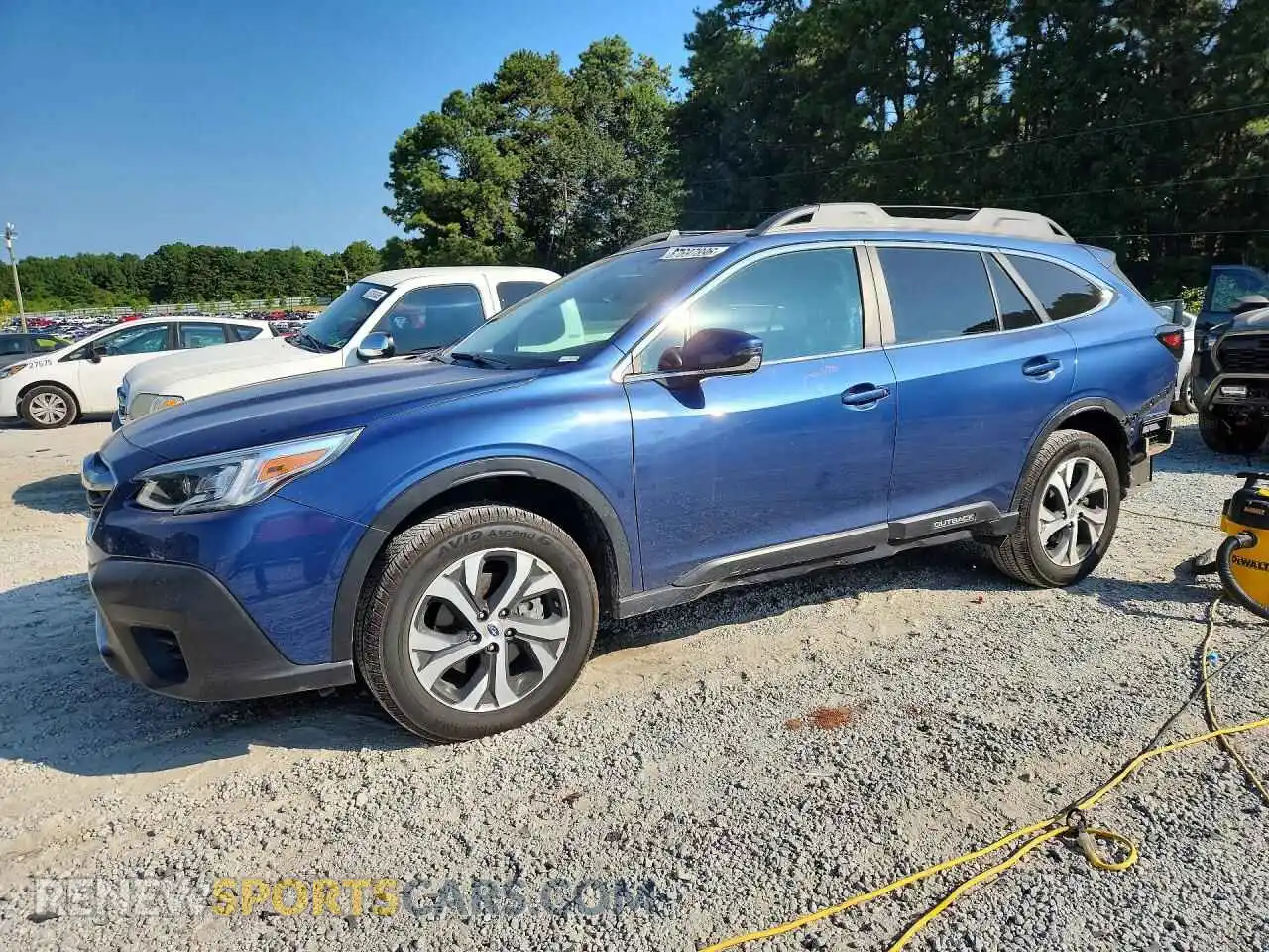 1 Photograph of a damaged car 4S4BTANCXM3217533 SUBARU OUTBACK 2021