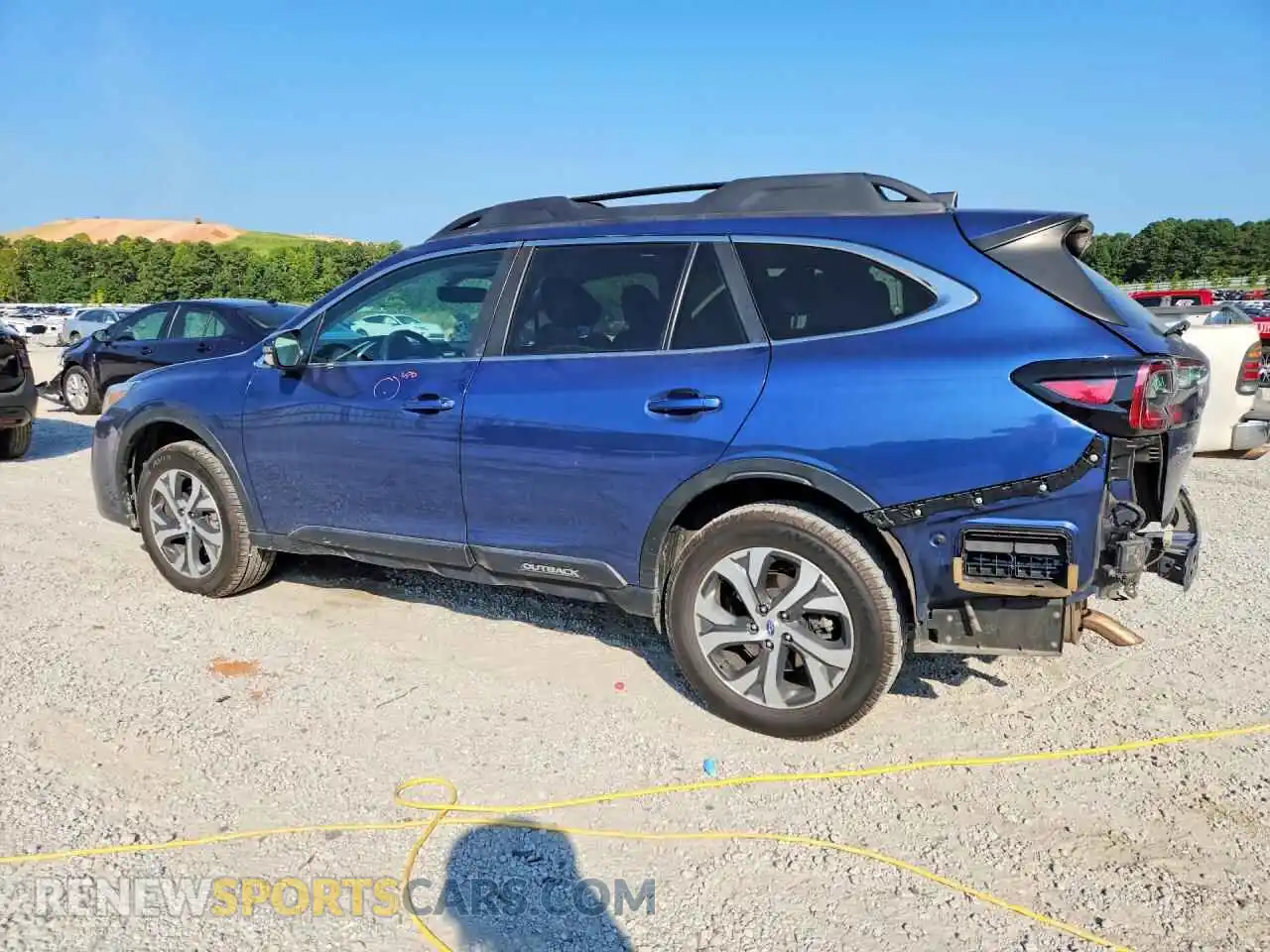 2 Photograph of a damaged car 4S4BTANCXM3217533 SUBARU OUTBACK 2021