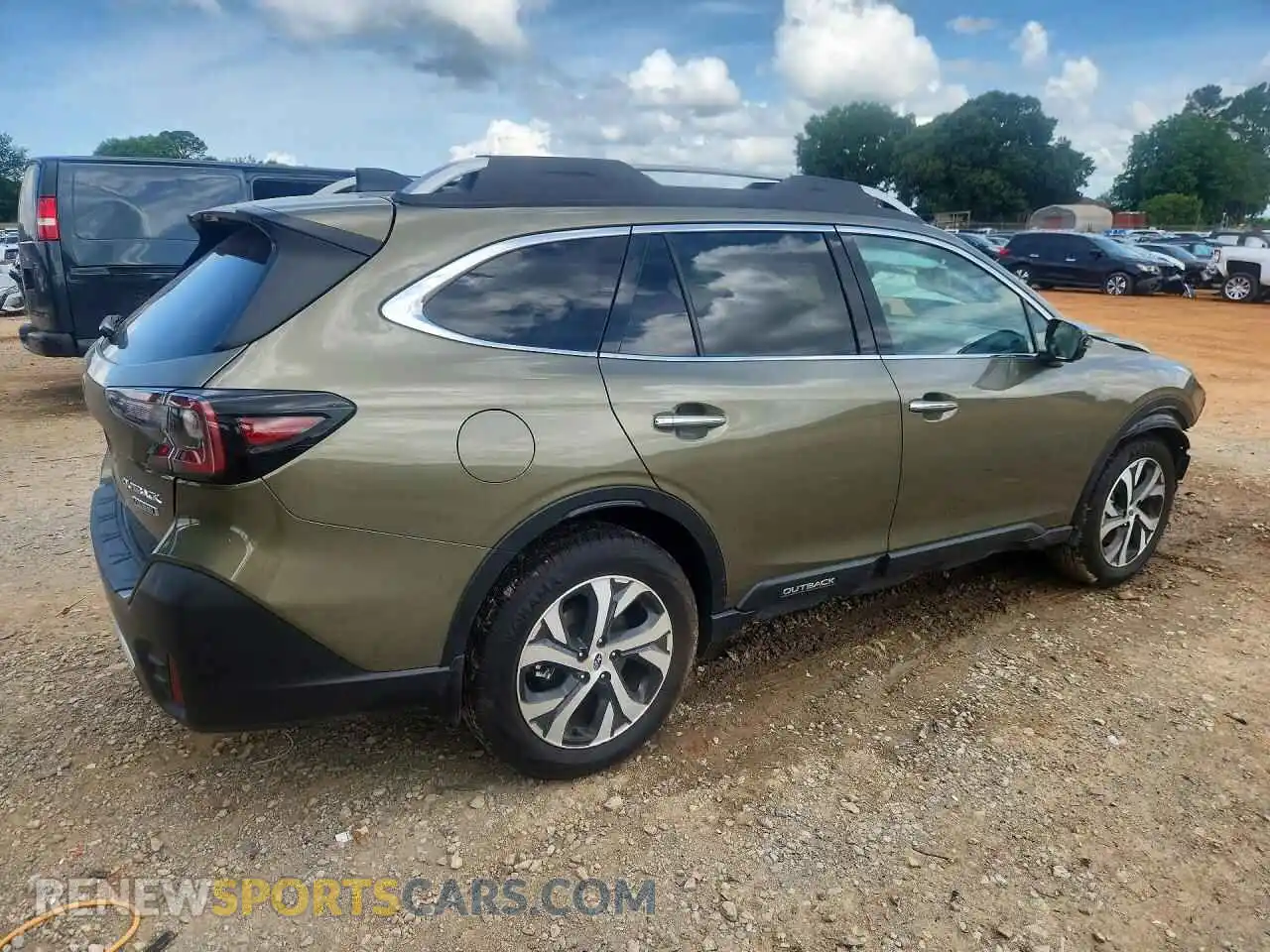 3 fotografías del automóvil dañado 4S4BTAPC0M3211446 SUBARU OUTBACK 2021