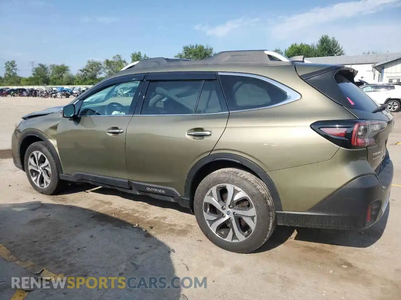 2 Photograph of a damaged car 4S4BTAPC1M3125062 SUBARU OUTBACK 2021