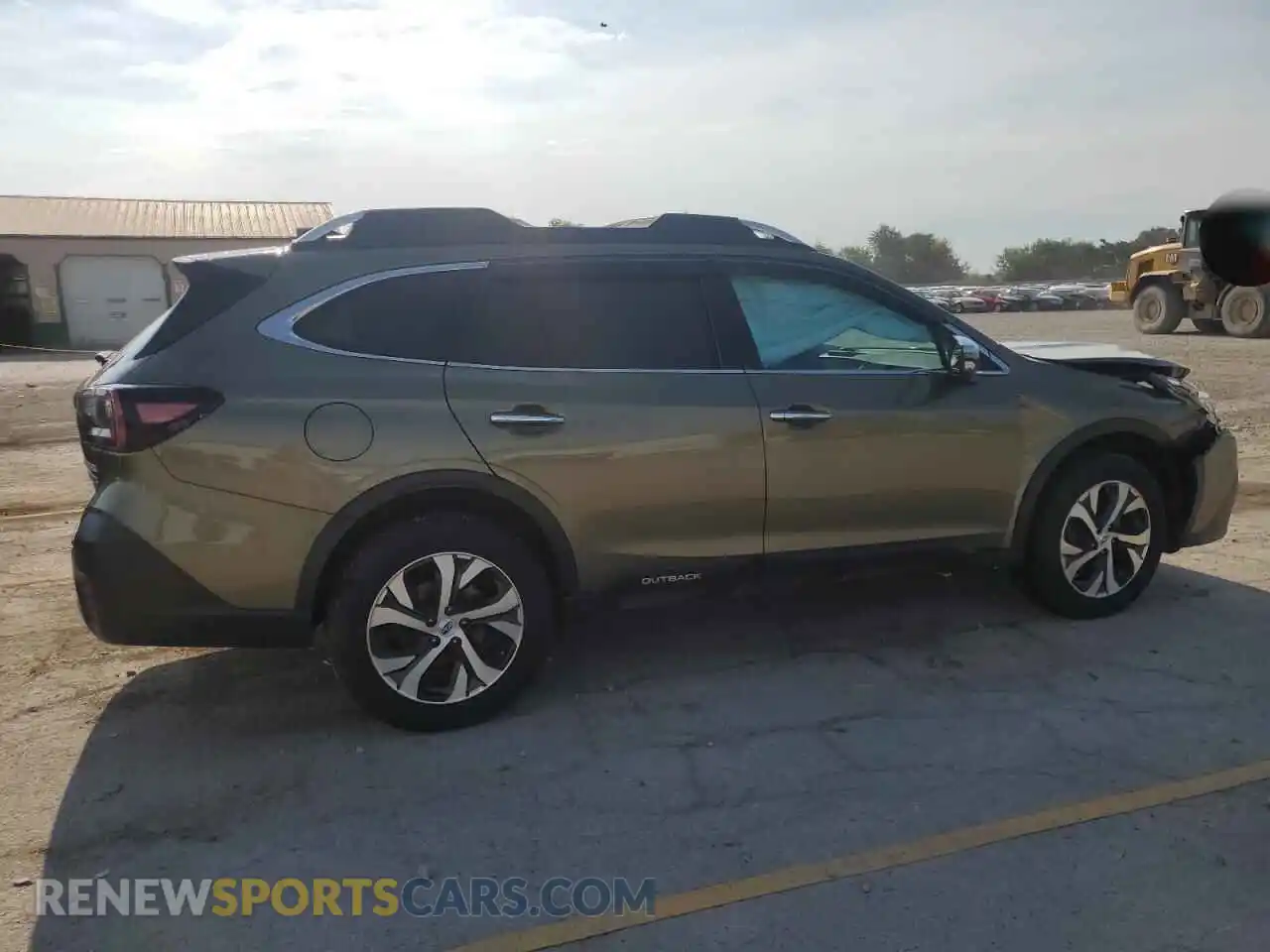 3 Photograph of a damaged car 4S4BTAPC1M3125062 SUBARU OUTBACK 2021