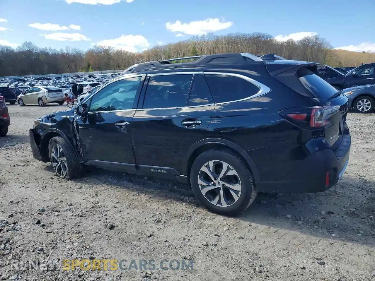 2 Photograph of a damaged car 4S4BTAPC1M3200407 SUBARU OUTBACK 2021