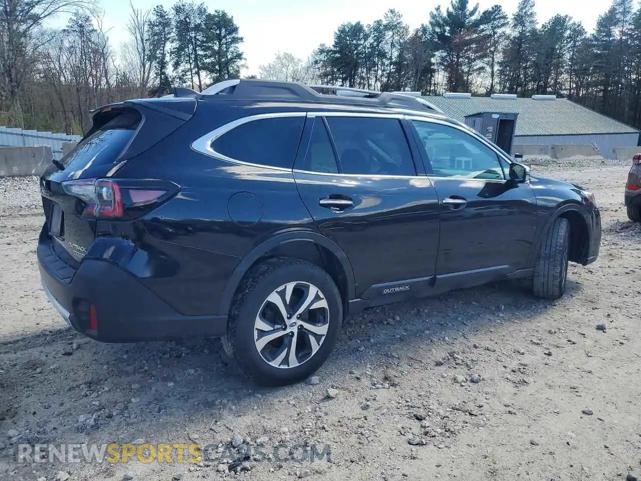 3 Photograph of a damaged car 4S4BTAPC1M3200407 SUBARU OUTBACK 2021