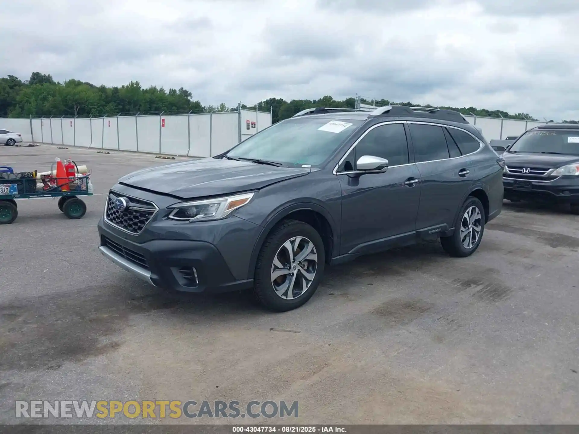 2 Photograph of a damaged car 4S4BTAPC1M3201251 SUBARU OUTBACK 2021