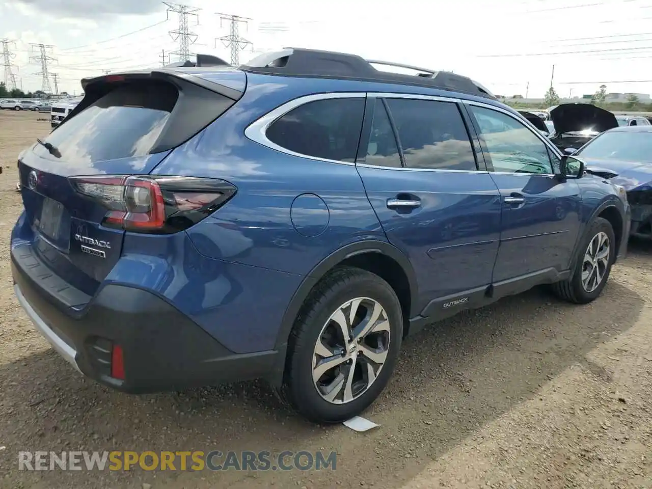 3 Photograph of a damaged car 4S4BTAPC4M3115240 SUBARU OUTBACK 2021