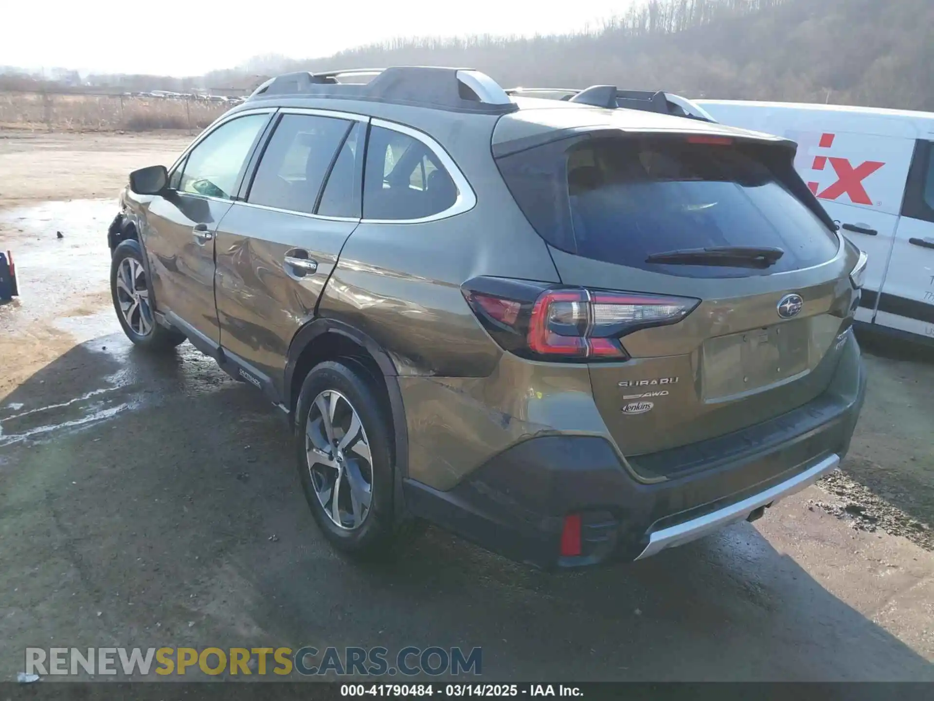 3 Photograph of a damaged car 4S4BTAPC4M3157648 SUBARU OUTBACK 2021