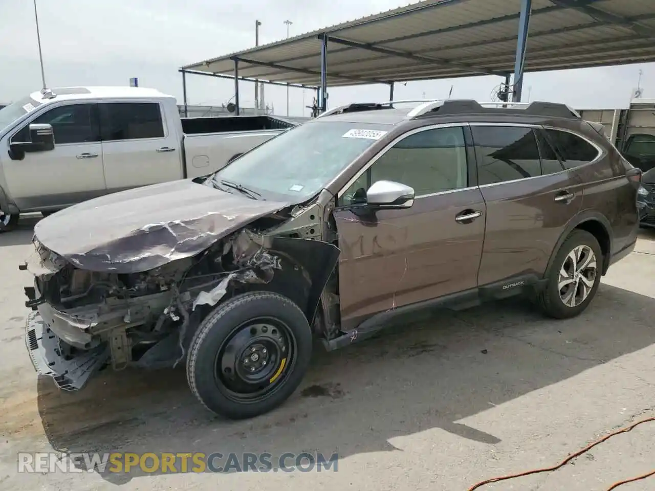 1 Фотография поврежденного автомобиля 4S4BTAPC6M3200189 SUBARU OUTBACK 2021