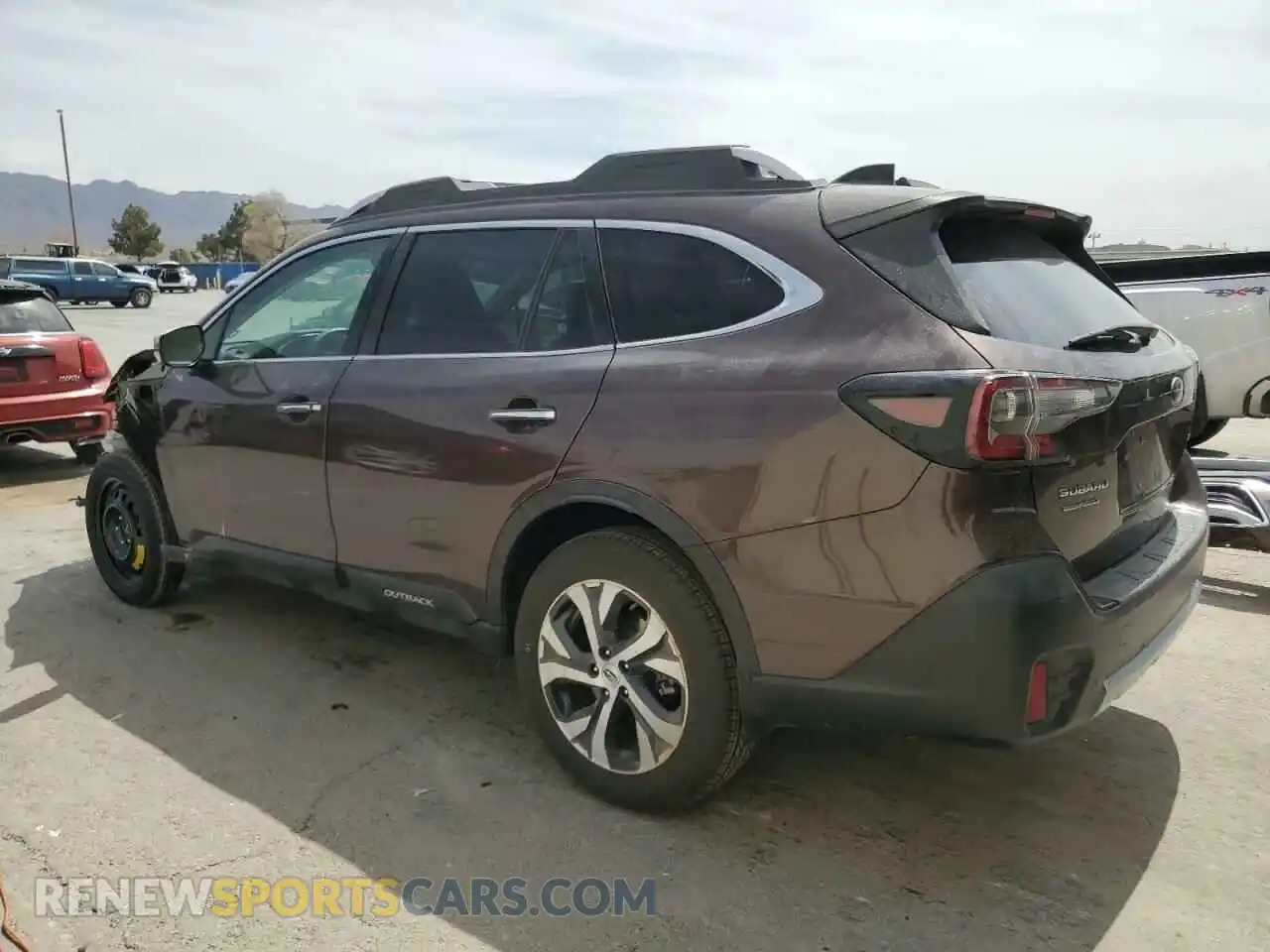2 Фотография поврежденного автомобиля 4S4BTAPC6M3200189 SUBARU OUTBACK 2021