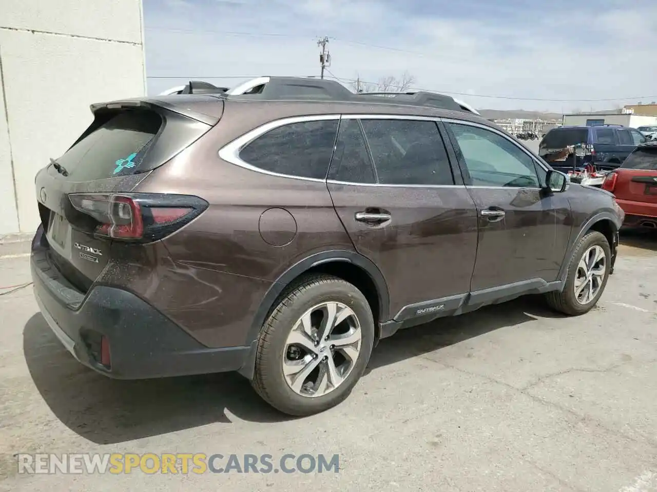 3 Фотография поврежденного автомобиля 4S4BTAPC6M3200189 SUBARU OUTBACK 2021