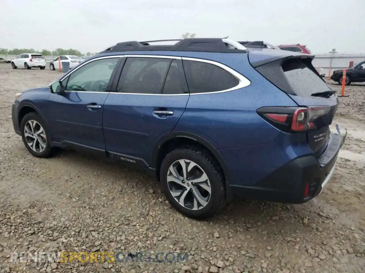 2 fotografías del automóvil dañado 4S4BTAPC7M3117192 SUBARU OUTBACK 2021