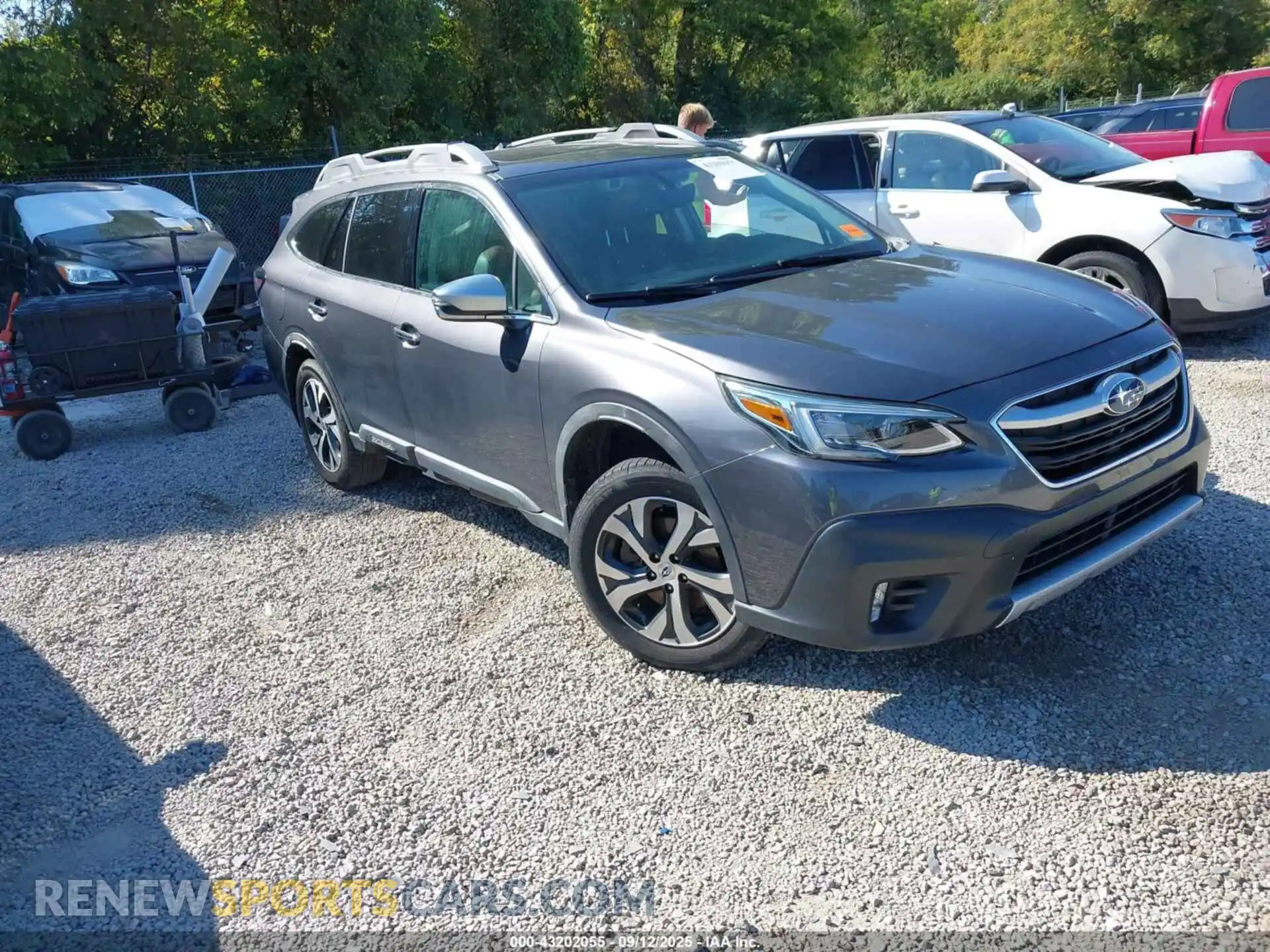 1 Photograph of a damaged car 4S4BTAPC7M3118424 SUBARU OUTBACK 2021