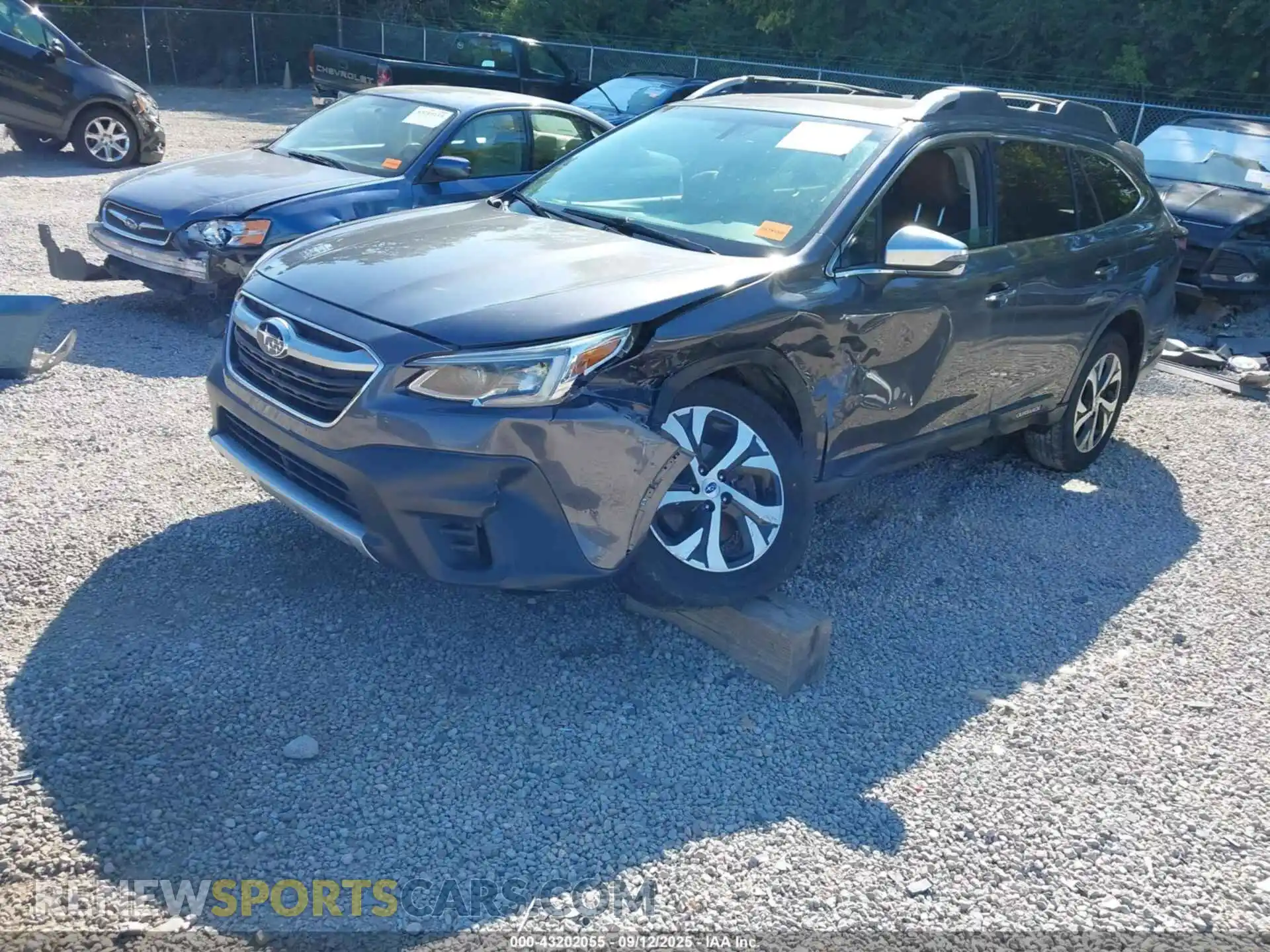 2 Photograph of a damaged car 4S4BTAPC7M3118424 SUBARU OUTBACK 2021