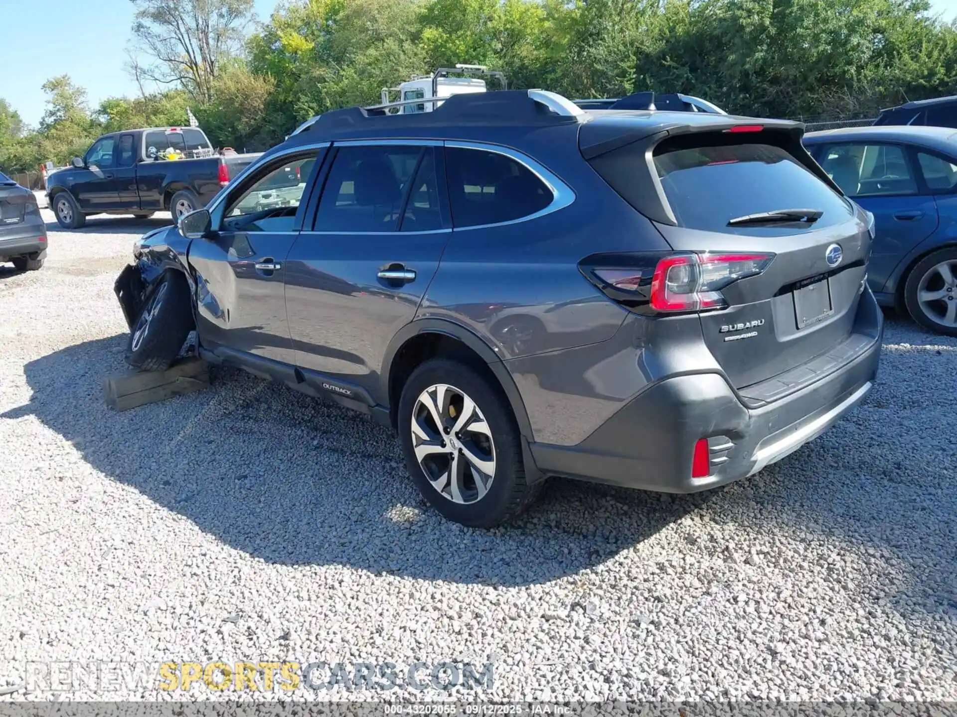 3 Photograph of a damaged car 4S4BTAPC7M3118424 SUBARU OUTBACK 2021