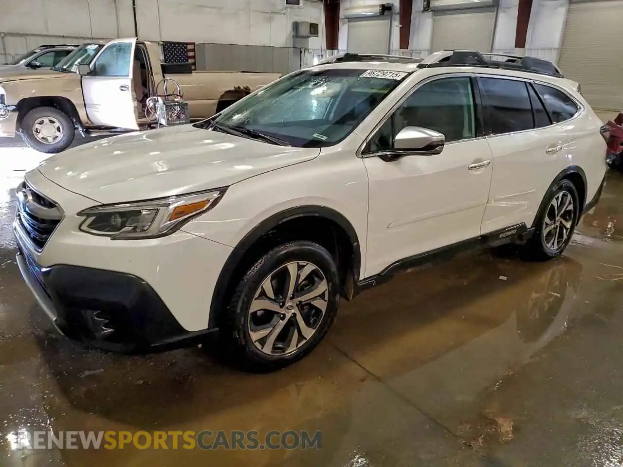 1 Photograph of a damaged car 4S4BTAPC7M3127897 SUBARU OUTBACK 2021