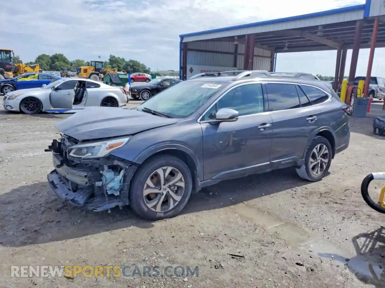 1 fotografías del automóvil dañado 4S4BTAPC7M3164691 SUBARU OUTBACK 2021