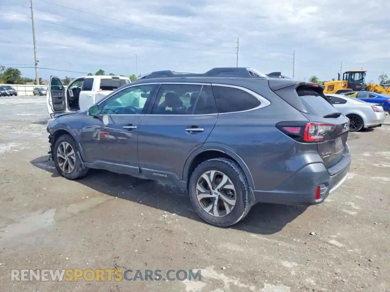 2 fotografías del automóvil dañado 4S4BTAPC7M3164691 SUBARU OUTBACK 2021