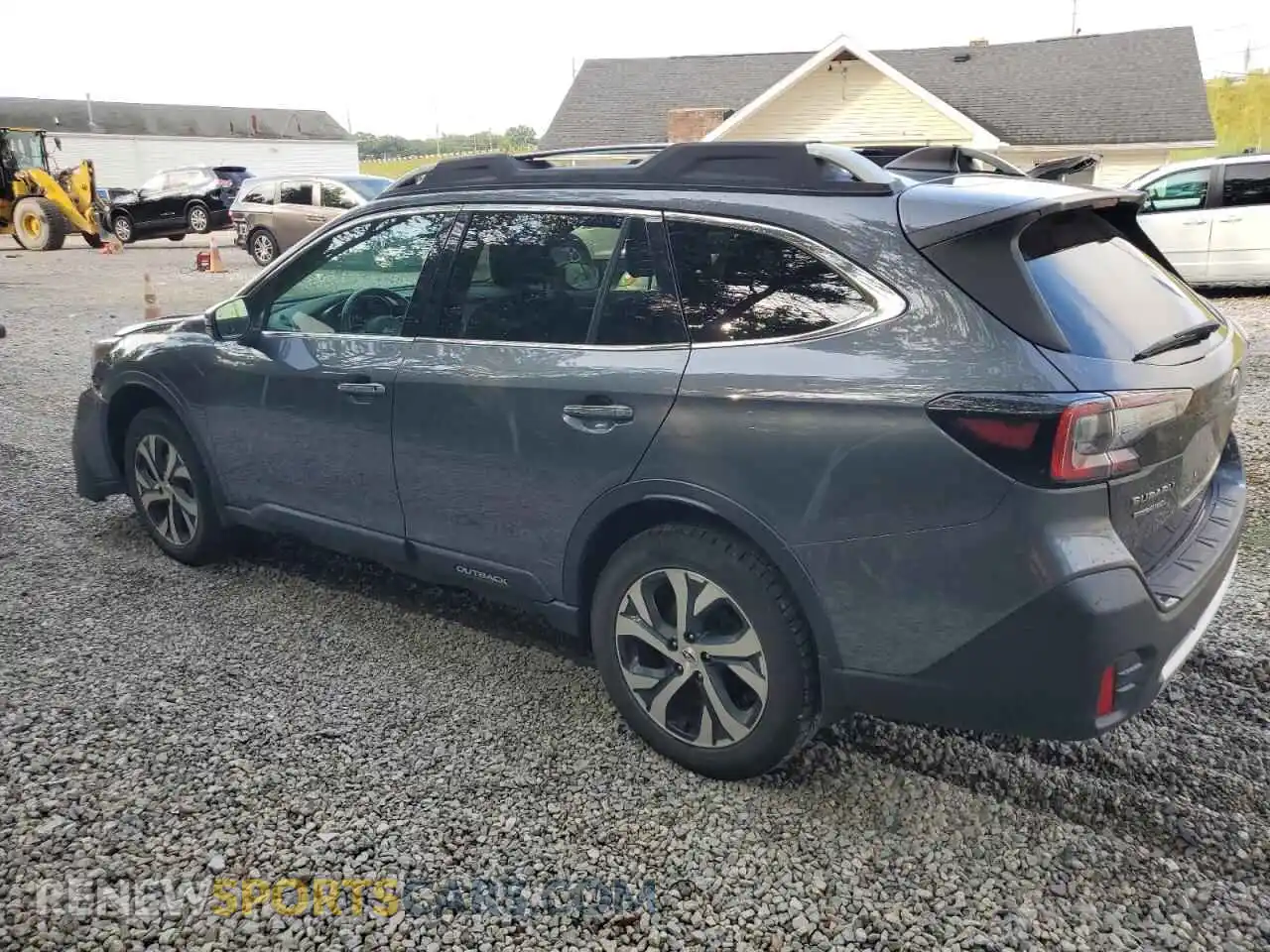 2 Photograph of a damaged car 4S4BTAPC8M3137466 SUBARU OUTBACK 2021