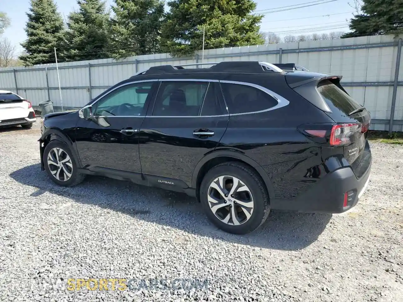 2 Photograph of a damaged car 4S4BTAPC9M3106971 SUBARU OUTBACK 2021