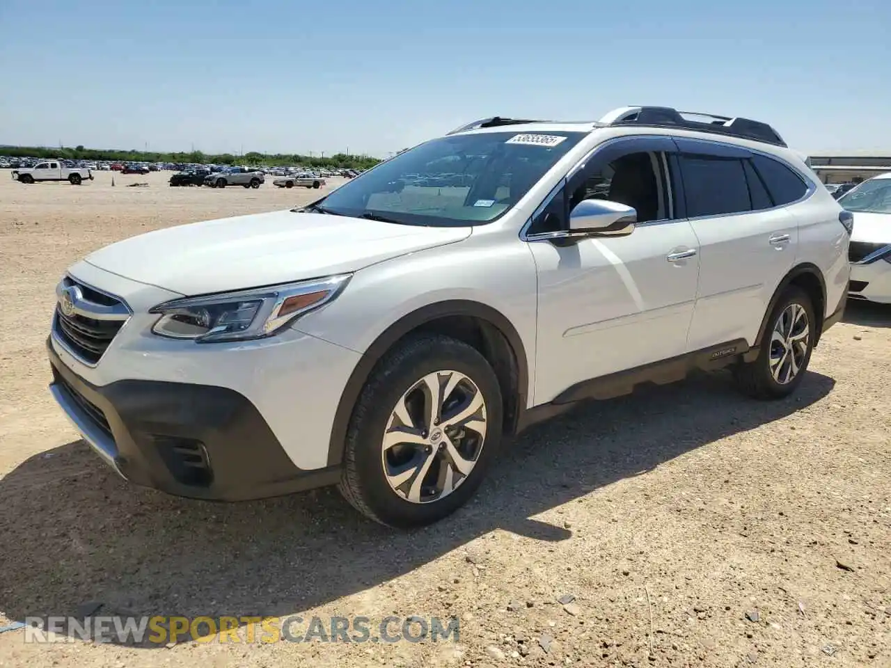 1 Photograph of a damaged car 4S4BTAPC9M3220033 SUBARU OUTBACK 2021