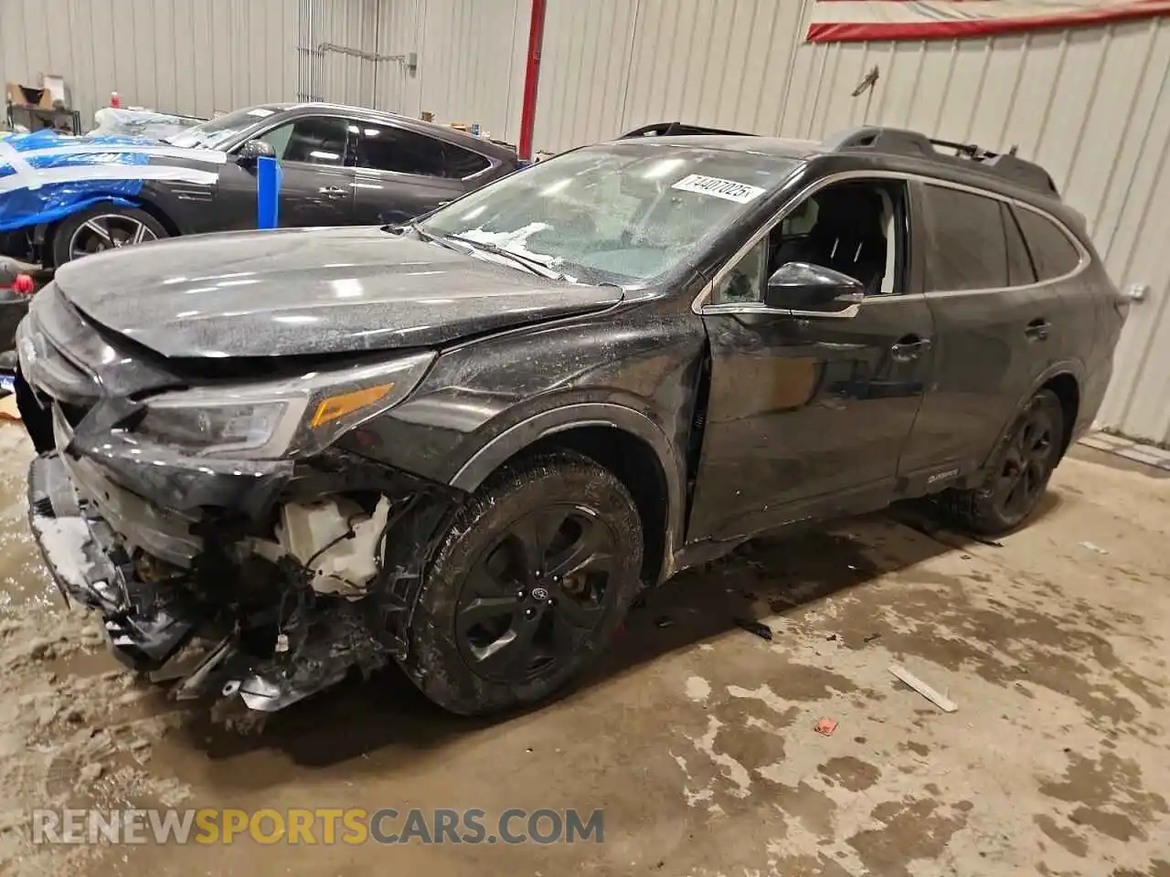 1 Photograph of a damaged car 4S4BTGJDXM3124142 SUBARU OUTBACK 2021