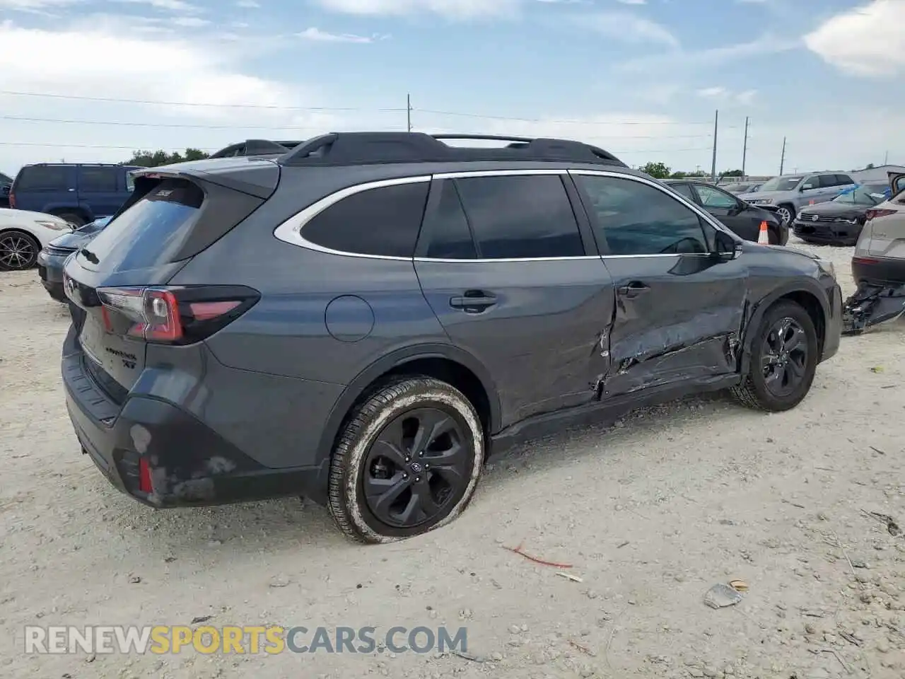 3 Photograph of a damaged car 4S4BTGLD0M3174450 SUBARU OUTBACK 2021