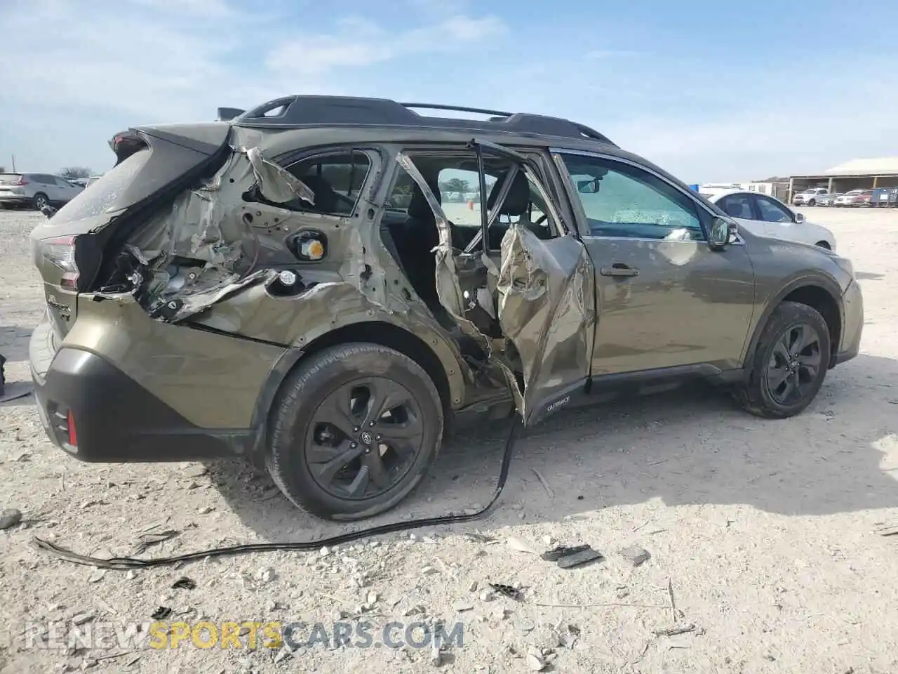 3 Photograph of a damaged car 4S4BTGLD0M3182807 SUBARU OUTBACK 2021