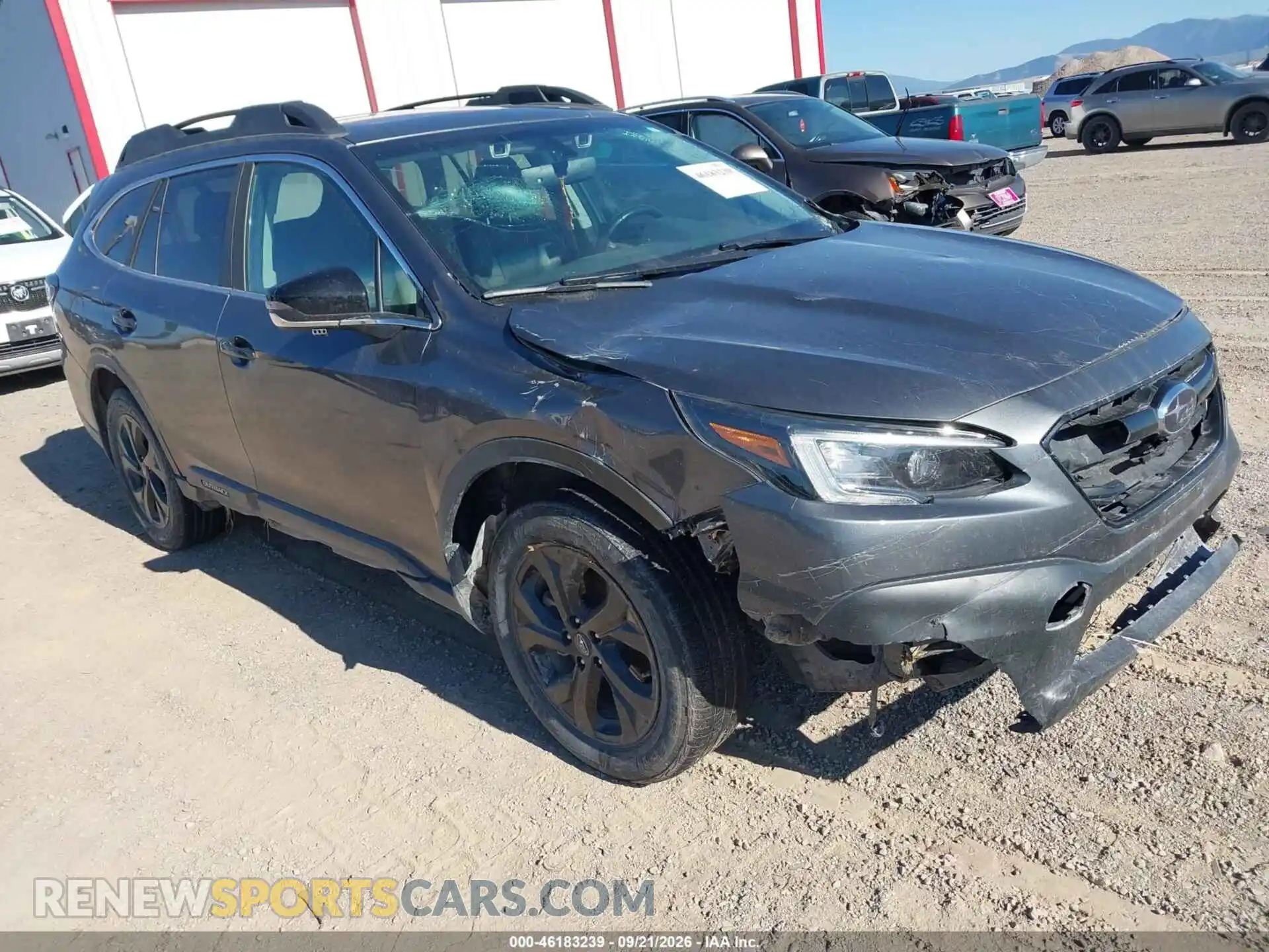 1 Photograph of a damaged car 4S4BTGLD0M3185321 SUBARU OUTBACK 2021