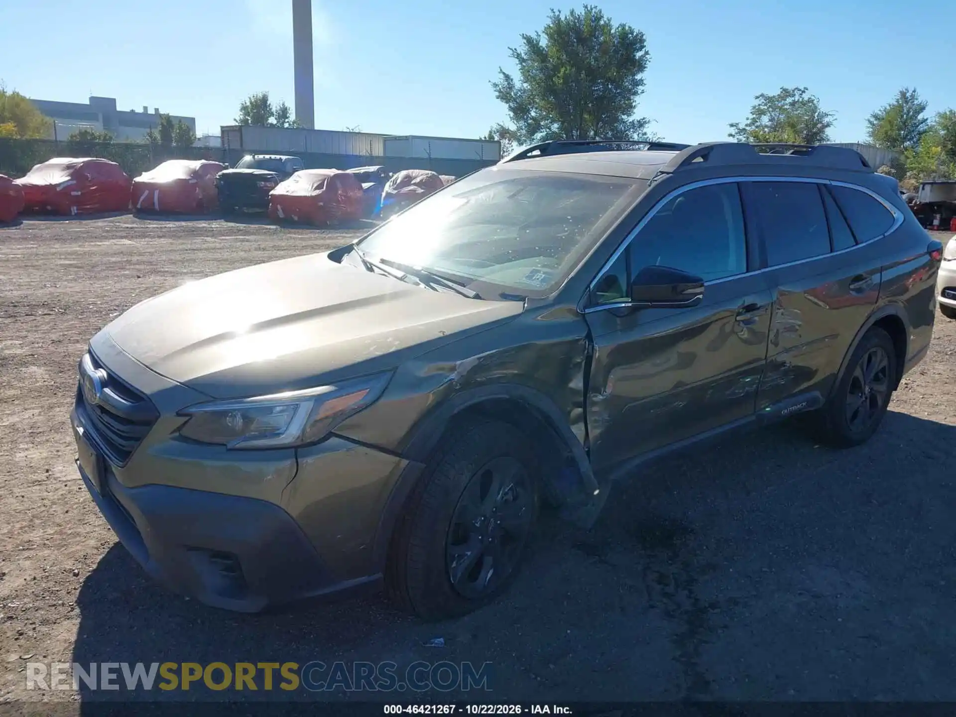 2 Photograph of a damaged car 4S4BTGLD1M3145555 SUBARU OUTBACK 2021