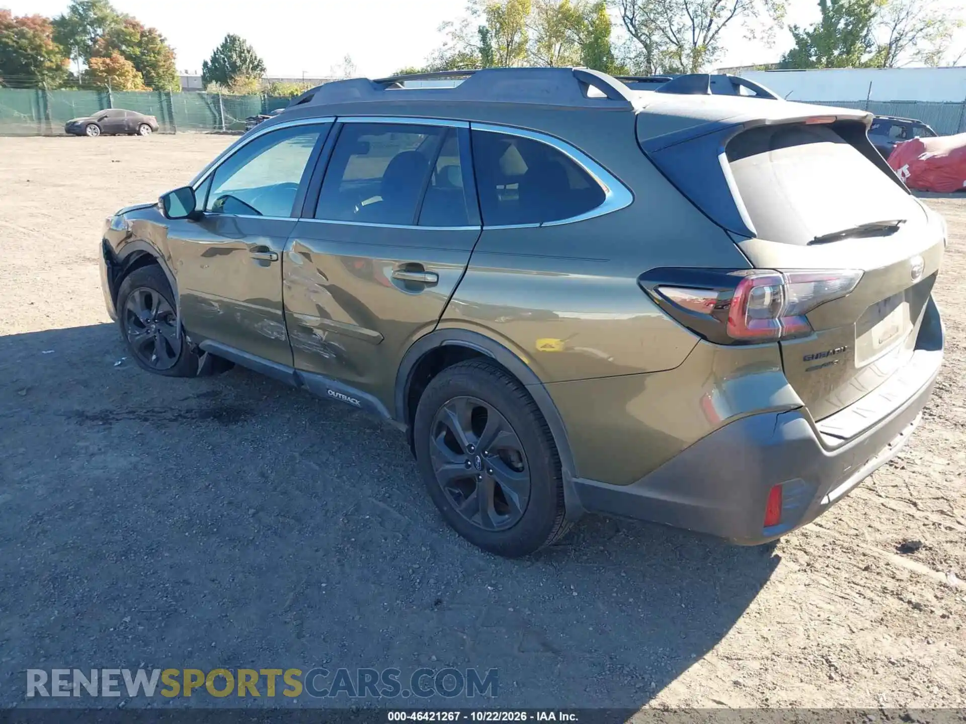 3 Photograph of a damaged car 4S4BTGLD1M3145555 SUBARU OUTBACK 2021