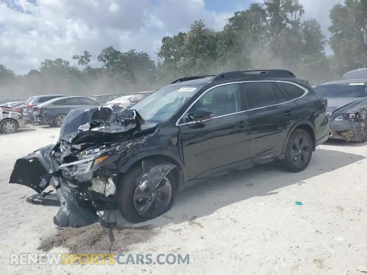 1 Photograph of a damaged car 4S4BTGLD1M3190057 SUBARU OUTBACK 2021