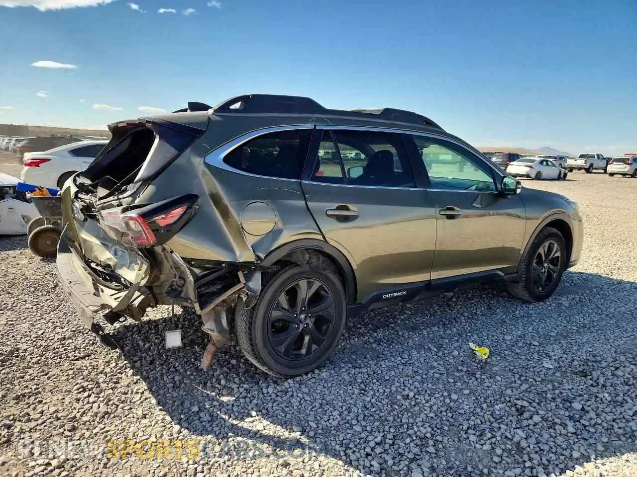 3 Фотография поврежденного автомобиля 4S4BTGLD2M3151056 SUBARU OUTBACK 2021