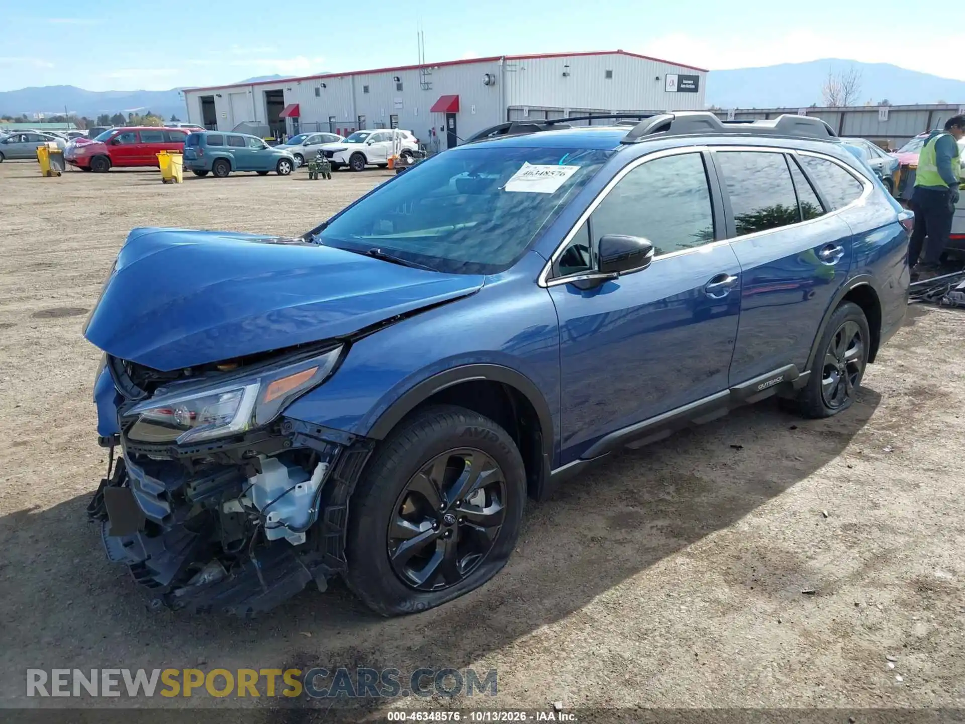 2 Photograph of a damaged car 4S4BTGLD2M3196126 SUBARU OUTBACK 2021