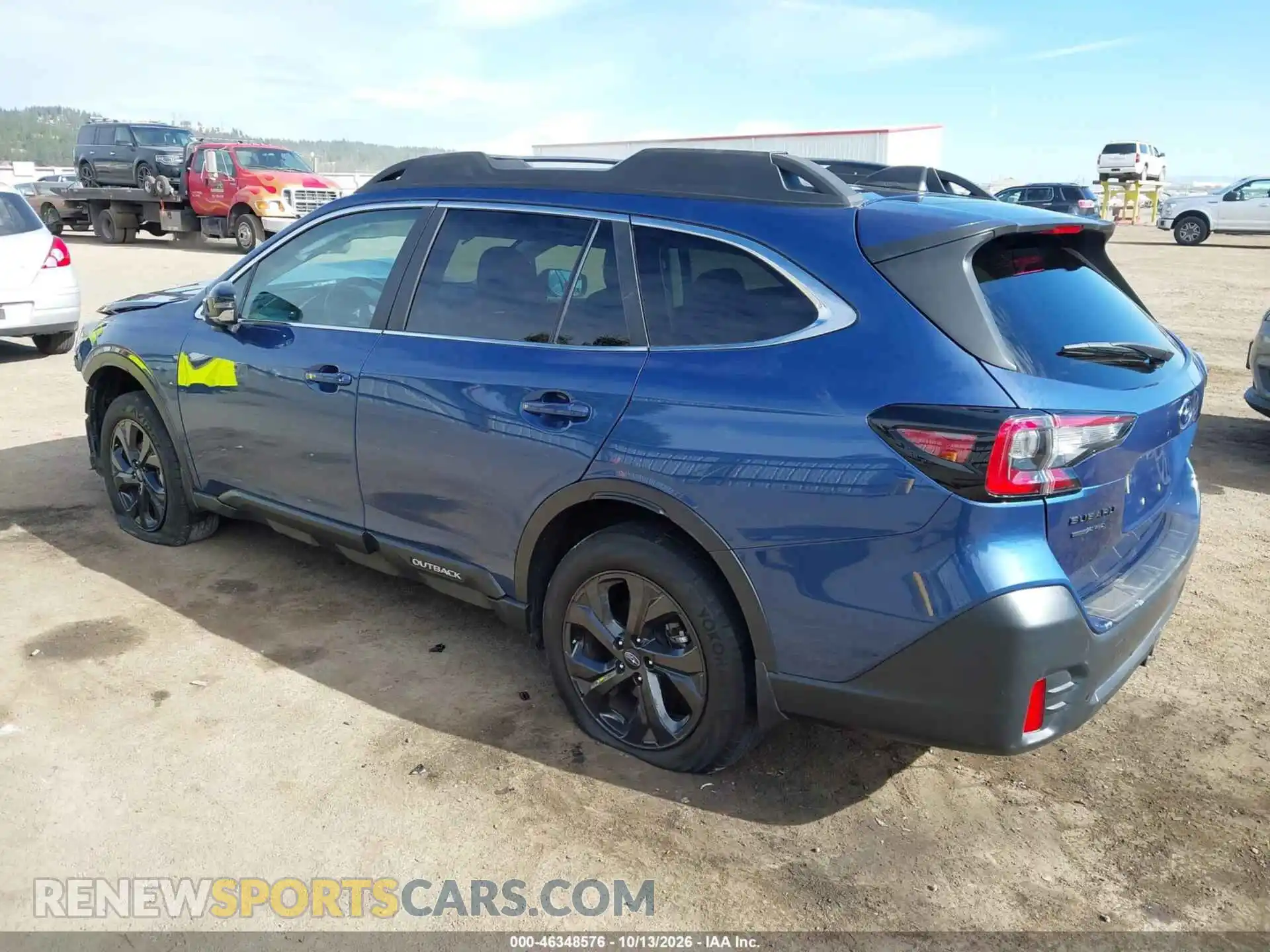 3 Photograph of a damaged car 4S4BTGLD2M3196126 SUBARU OUTBACK 2021