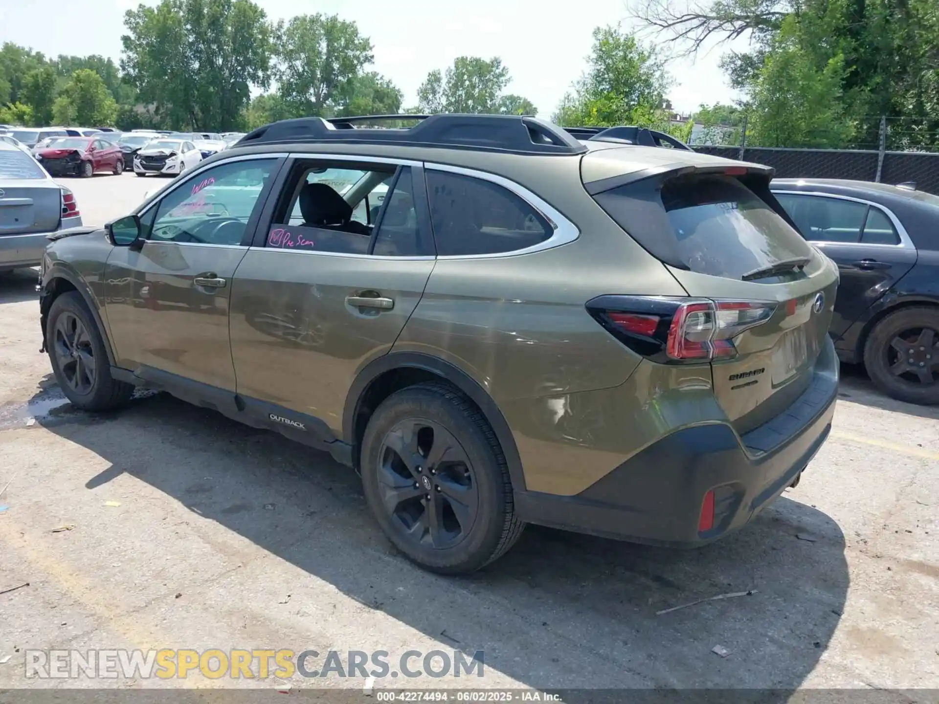 3 Photograph of a damaged car 4S4BTGLD3M3183594 SUBARU OUTBACK 2021