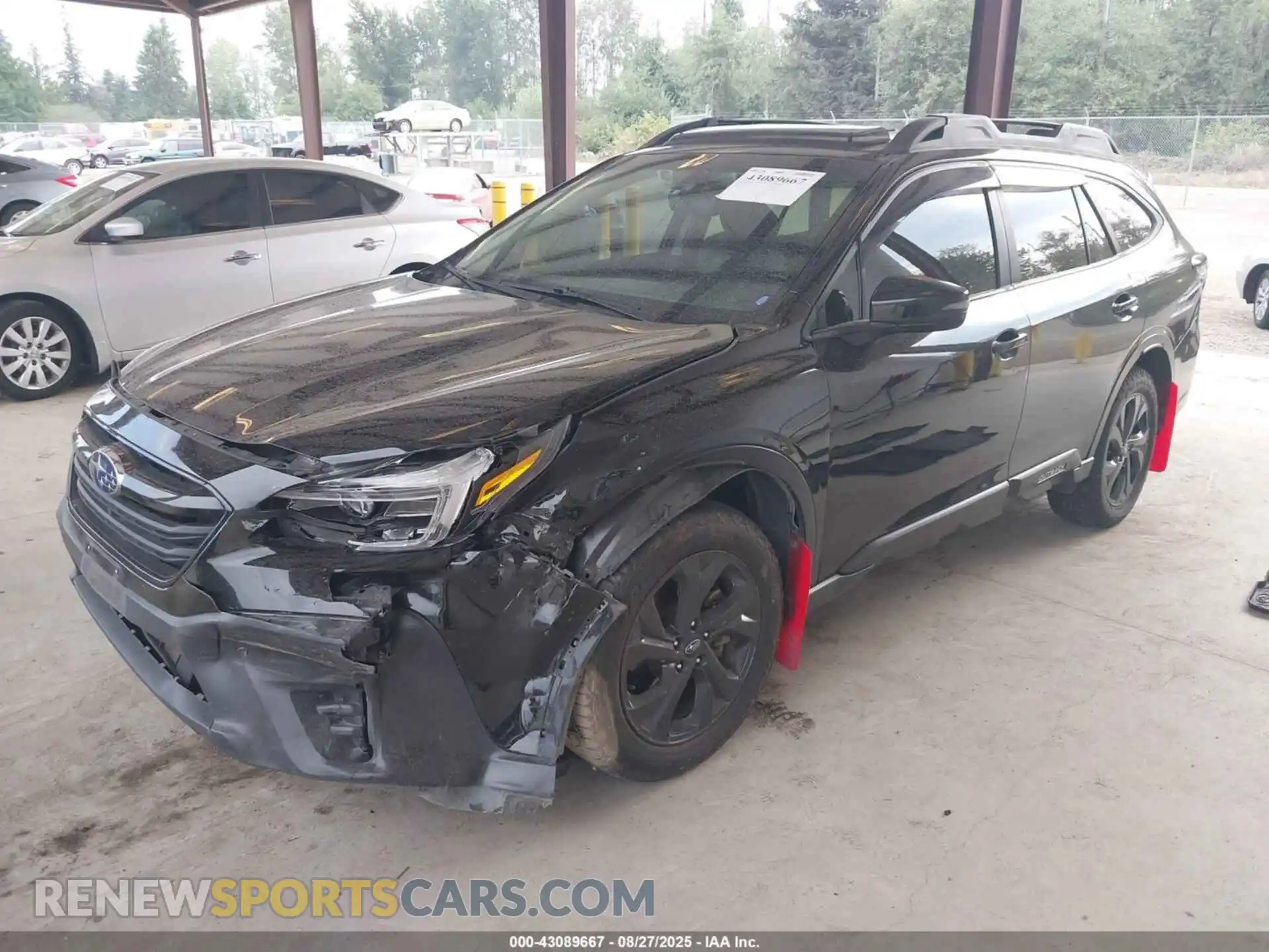 2 Фотография поврежденного автомобиля 4S4BTGLD5M3140469 SUBARU OUTBACK 2021