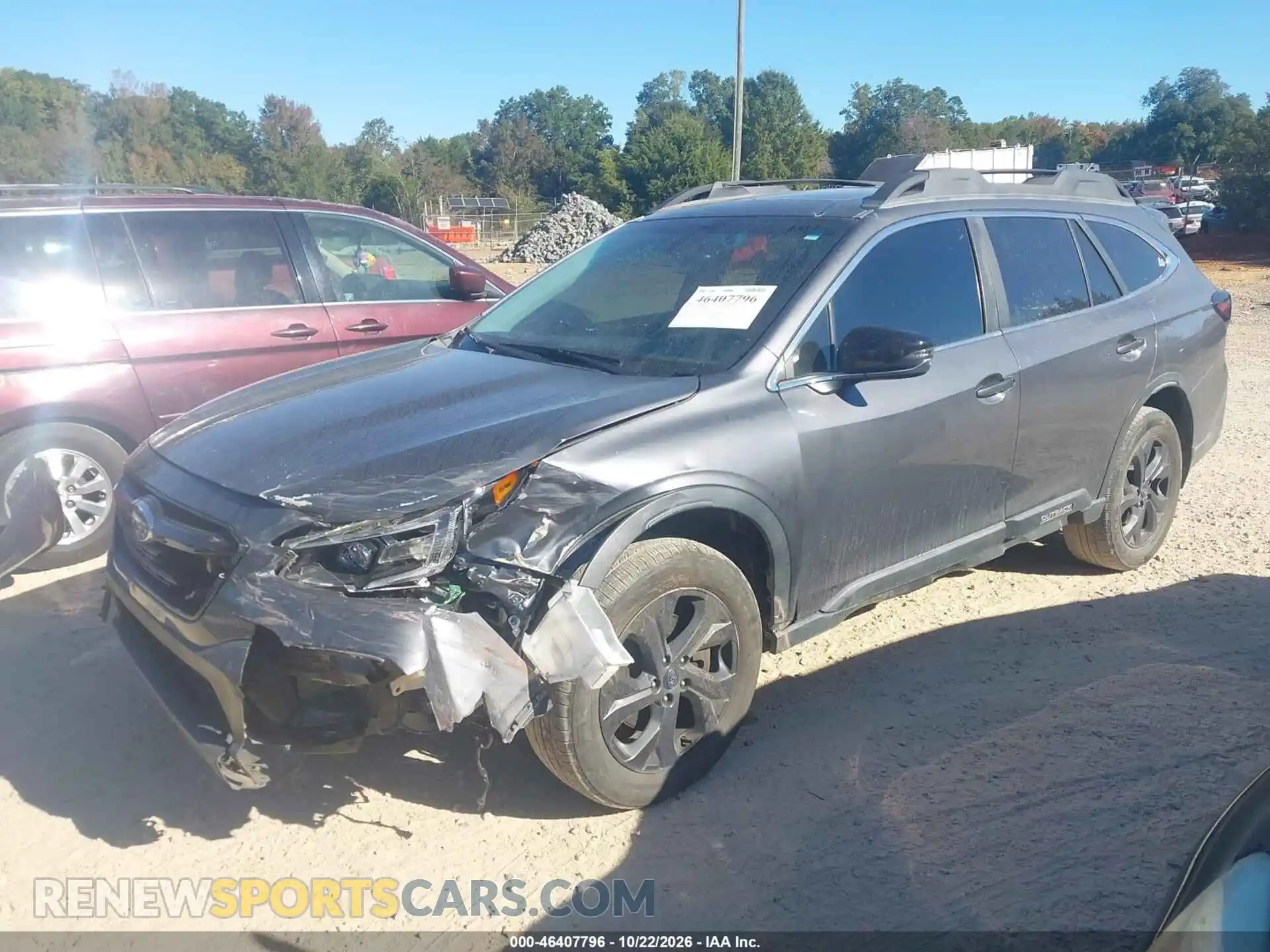 2 Фотография поврежденного автомобиля 4S4BTGLD6M3148208 SUBARU OUTBACK 2021