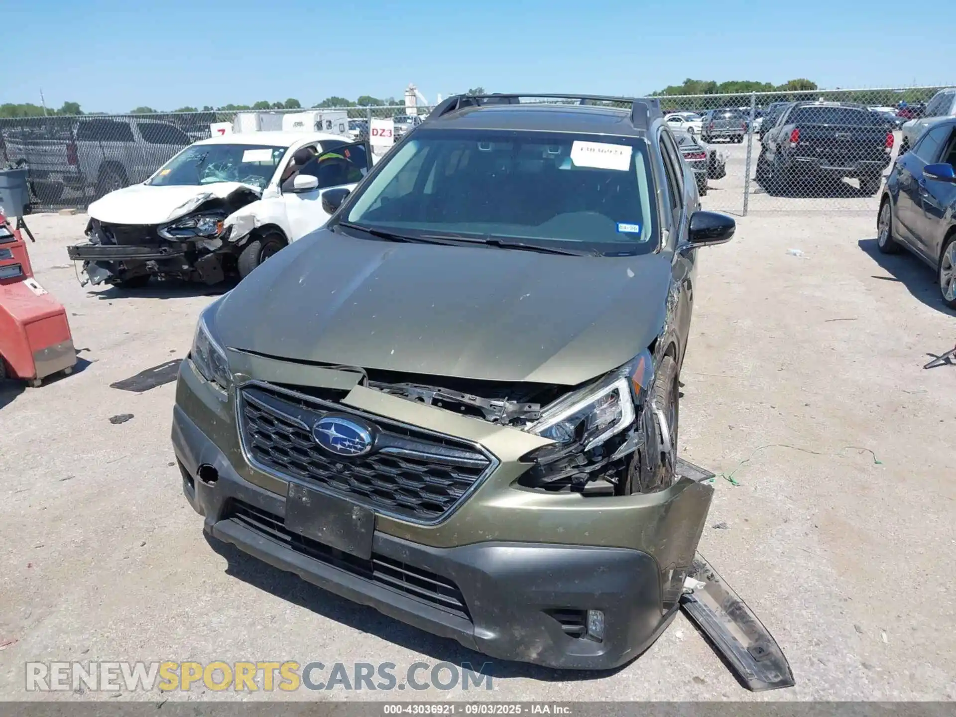2 Photograph of a damaged car 4S4BTGLD6M3183637 SUBARU OUTBACK 2021